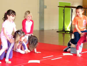 Eveil � la gym pour enfants de 3 � 7 ans