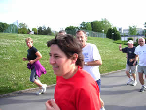Footing pr�s de Bourges